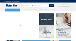 Desktop Screenshot of motecmex.com.mx